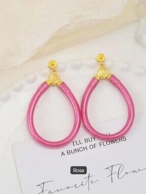 Budha All Weathers Womens Earrings . Color Pink.  (Not Budhagirls)